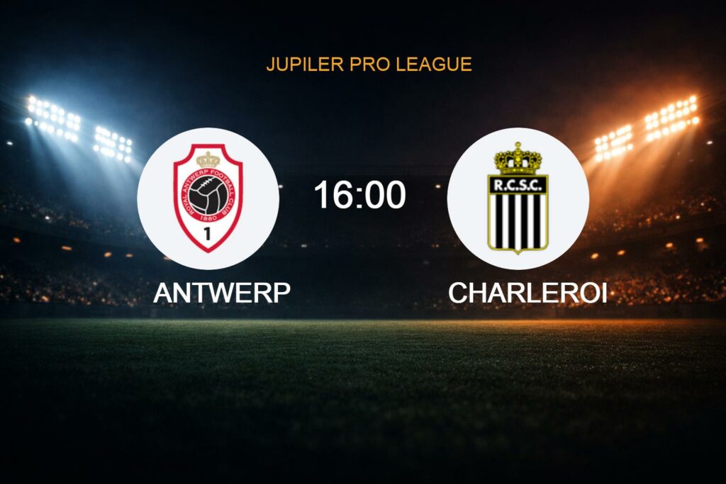 Pronostic Antwerp - Charleroi : analyse et cotes (24/10)
