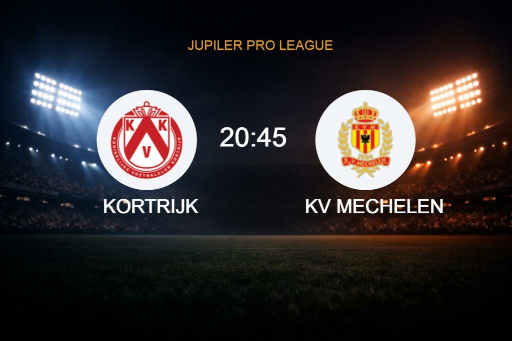 Pronostic Kortrijk - KV Mechelen : analyse et cotes (23/10)